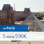 Montenegro Airlines - Aranžmani za Pariz