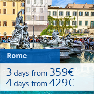 Montenegro Airlines - Package-holiday Rome