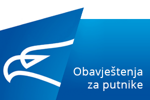 Montenegro Airlines - Obavještenja za putnike