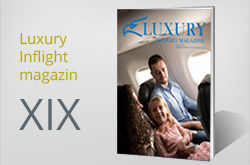 Luxury inflight magazine